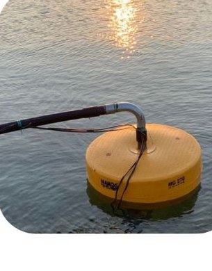 15 HP Floating Solar Pump on Kuno River