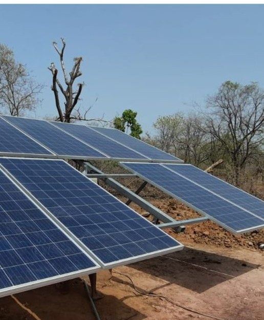 Ground-Mounted Solar Array
